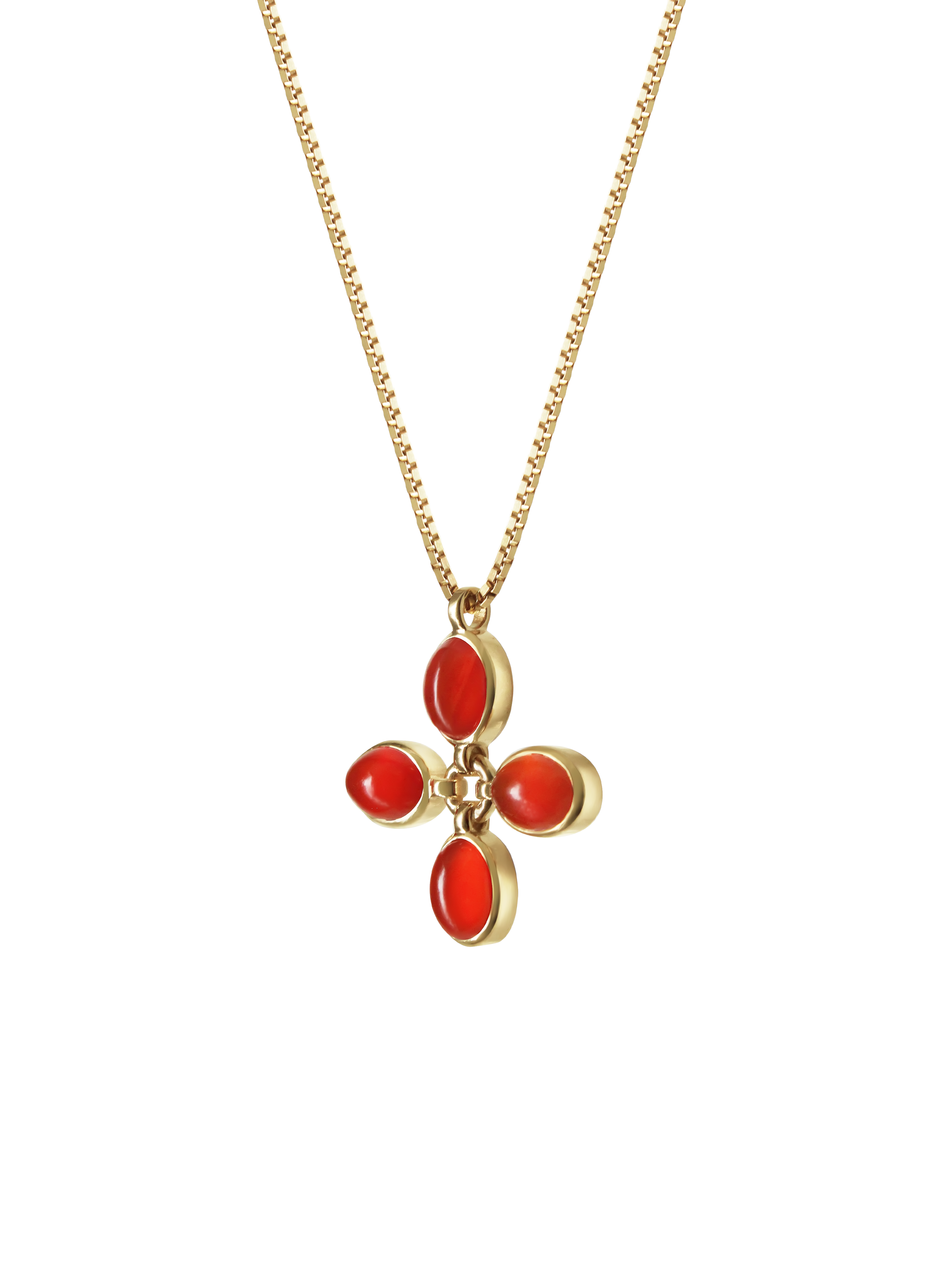 Laura Lombardi yellow gold Pastiera Pendant