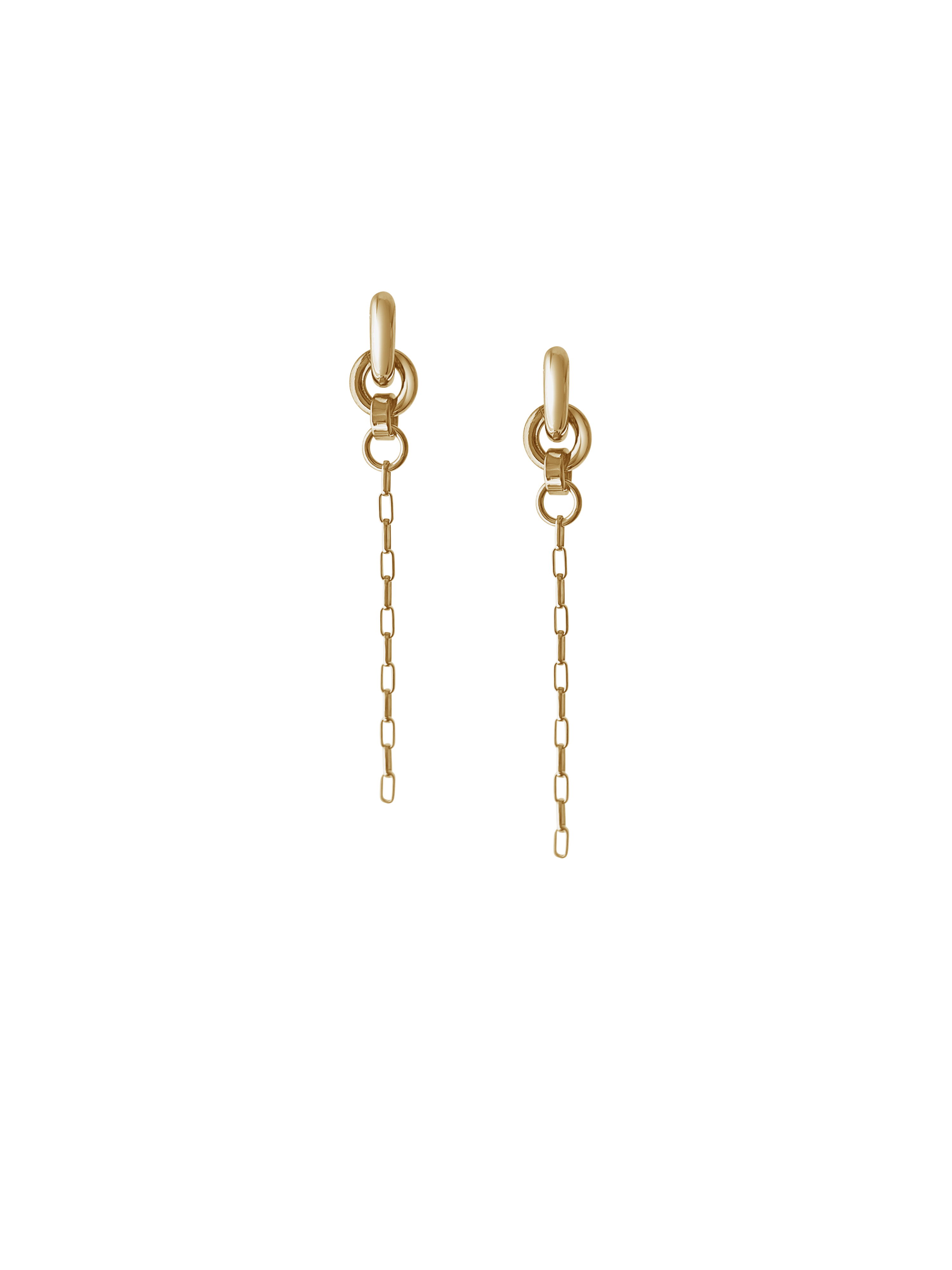 Laura Lombardi gold Pezza Earrings