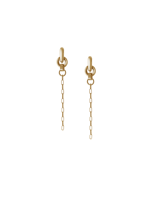 Laura Lombardi gold Pezza Earrings