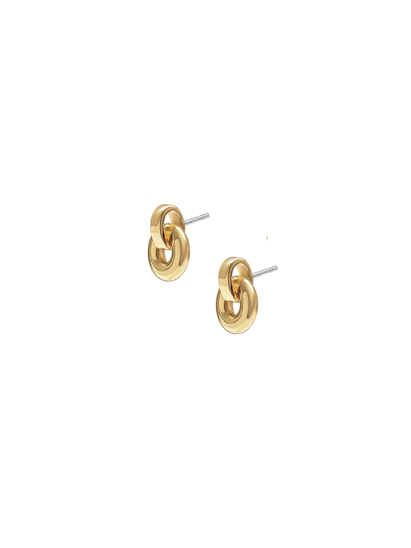 Laura Lombardi gold Piega Earrings