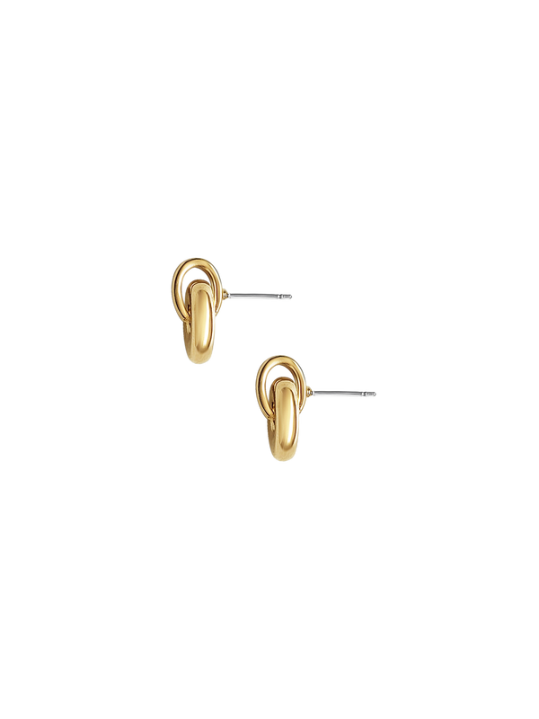 Laura Lombardi gold Piega Earrings