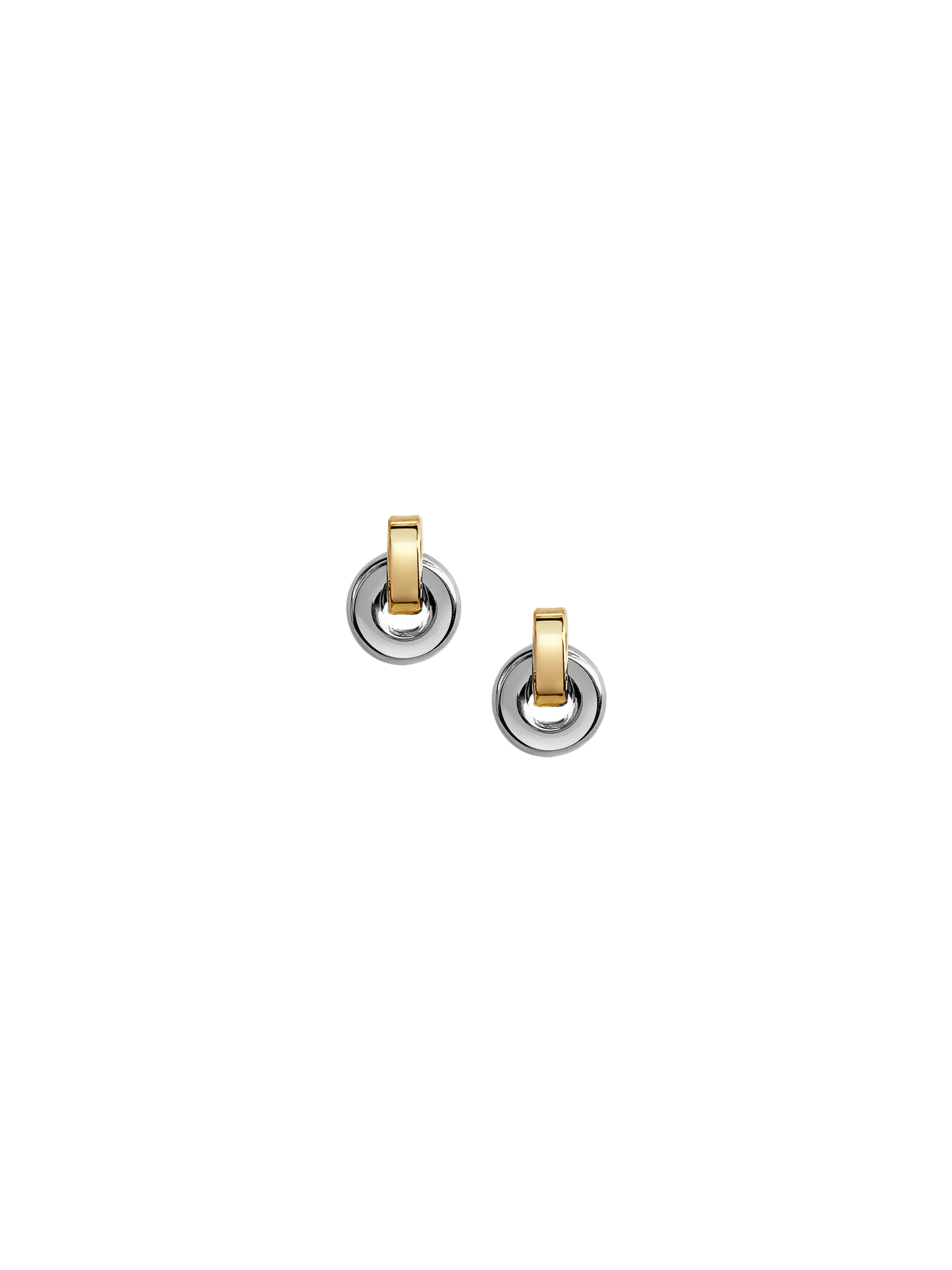 Laura Lombardi Two Tone Piega Earrings