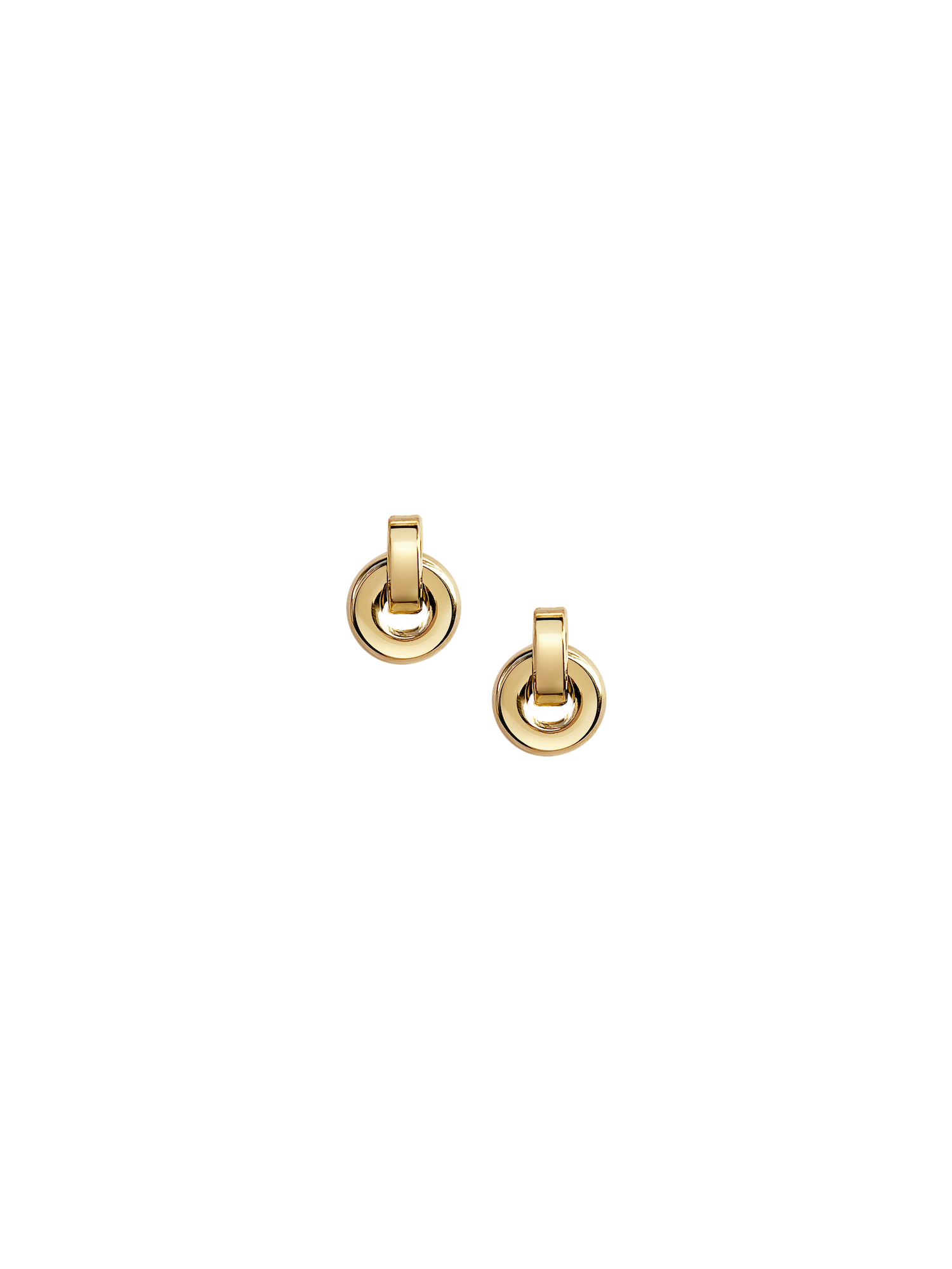 Laura Lombardi gold Piega Earrings