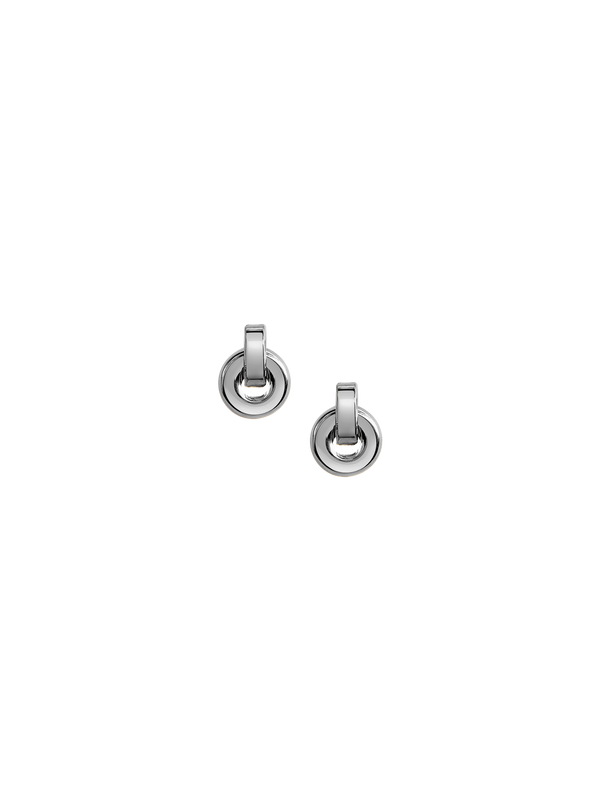 Laura Lombardi Silver Piega Earrings