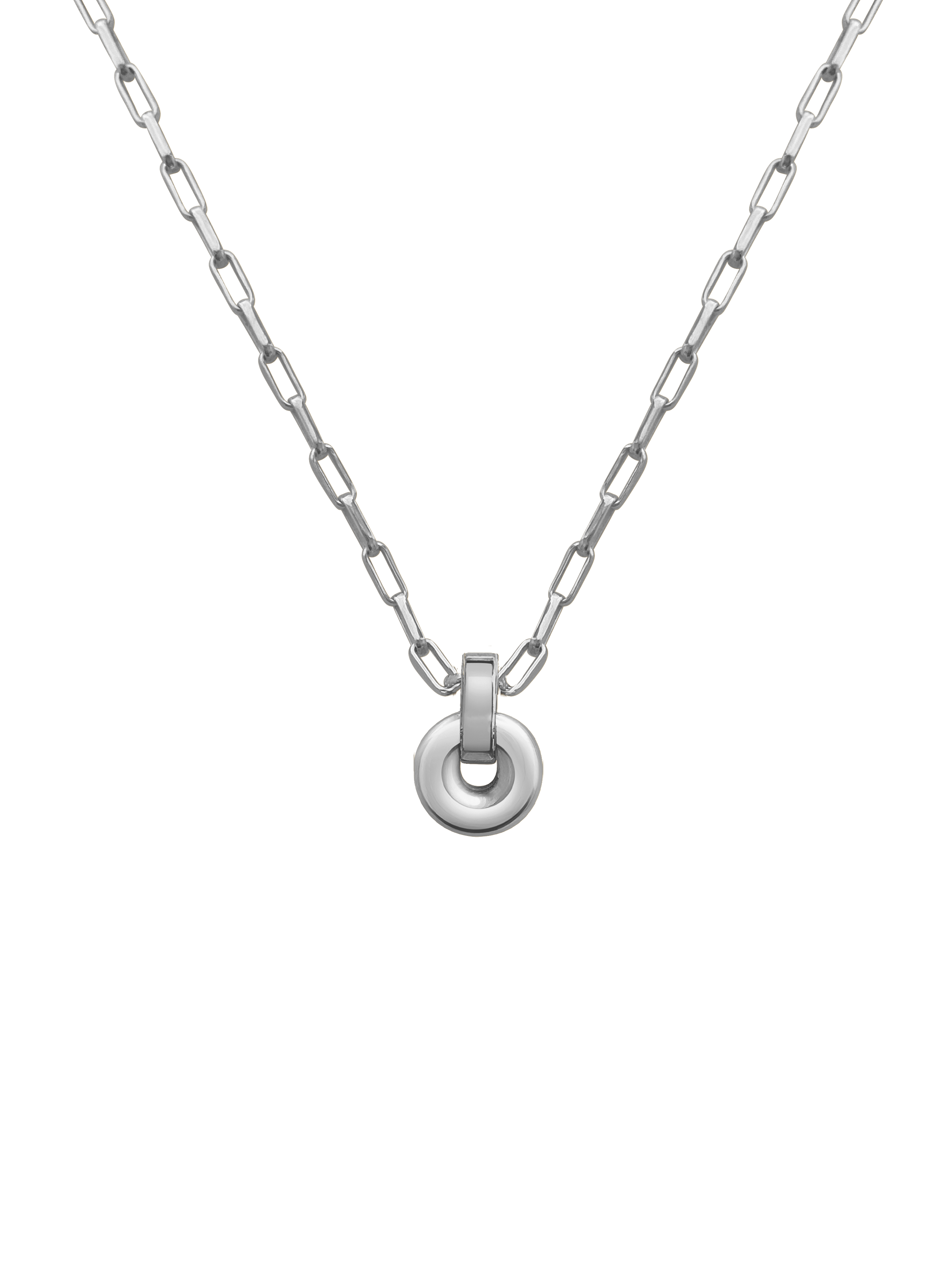 Laura Lombardi Silver Piega Pendant