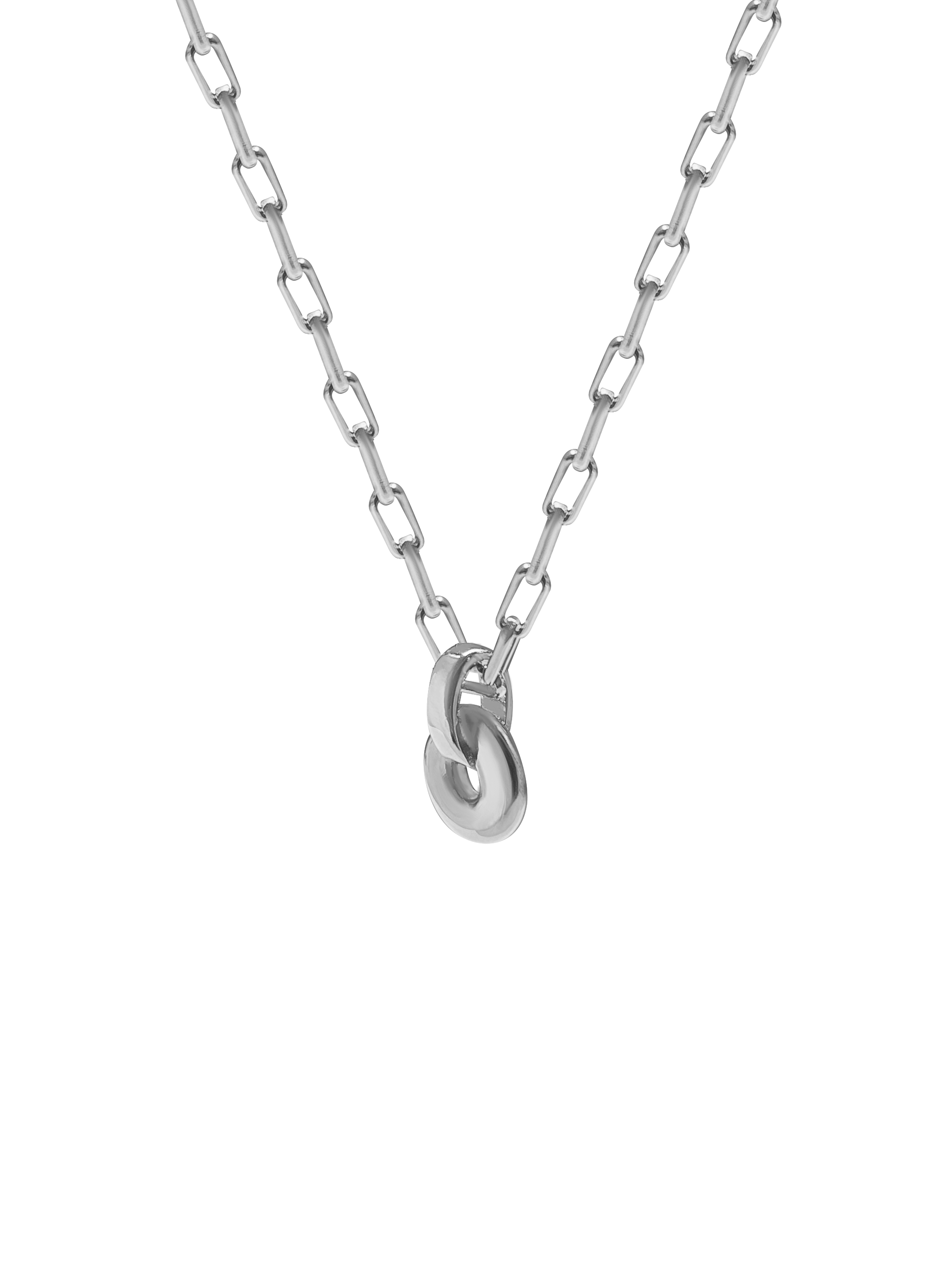 Laura Lombardi Silver Piega Pendant