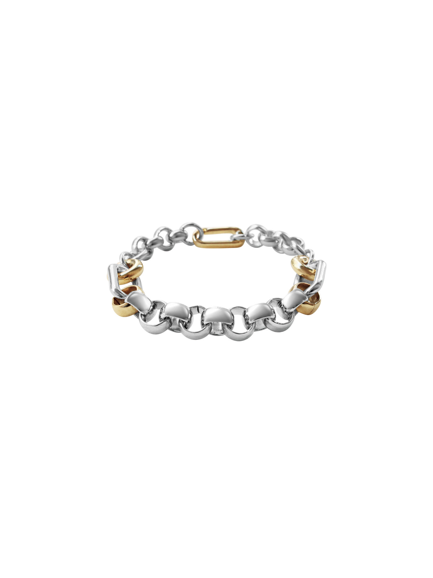 Laura Lombardi Two Tone Pietra Bracelet