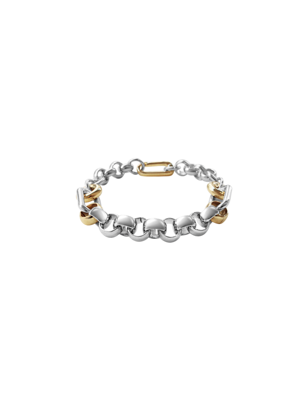 Laura Lombardi Two Tone Pietra Bracelet