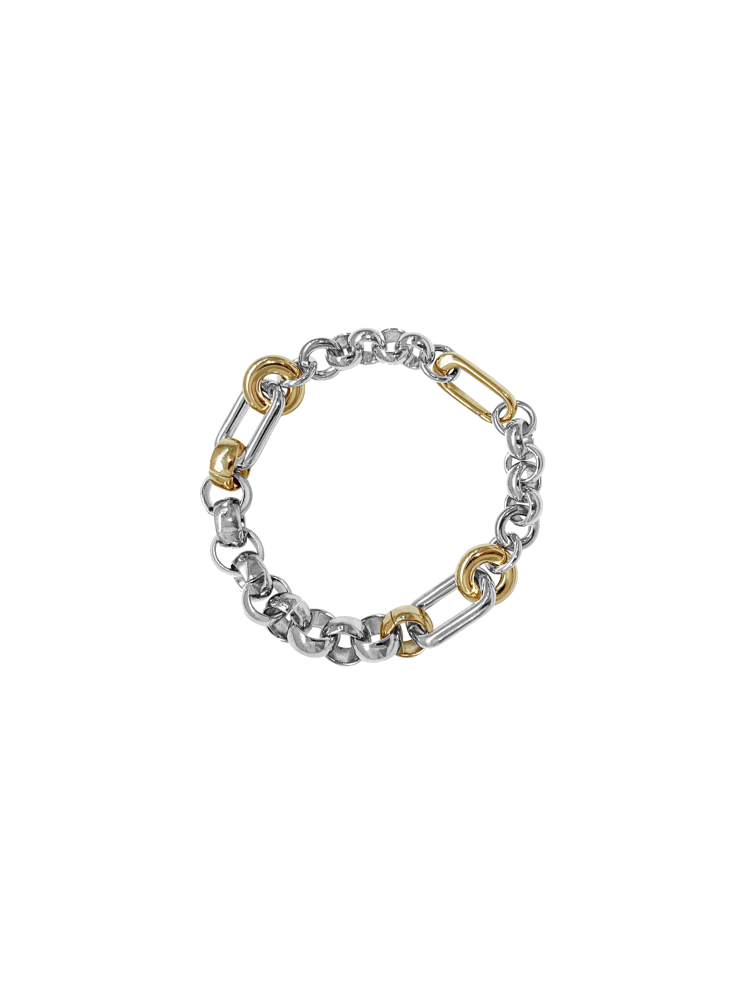 Laura Lombardi Two Tone Pietra Bracelet