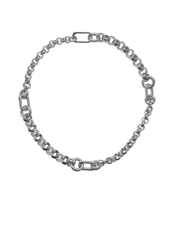 Laura Lombardi Silver Pietra Necklace