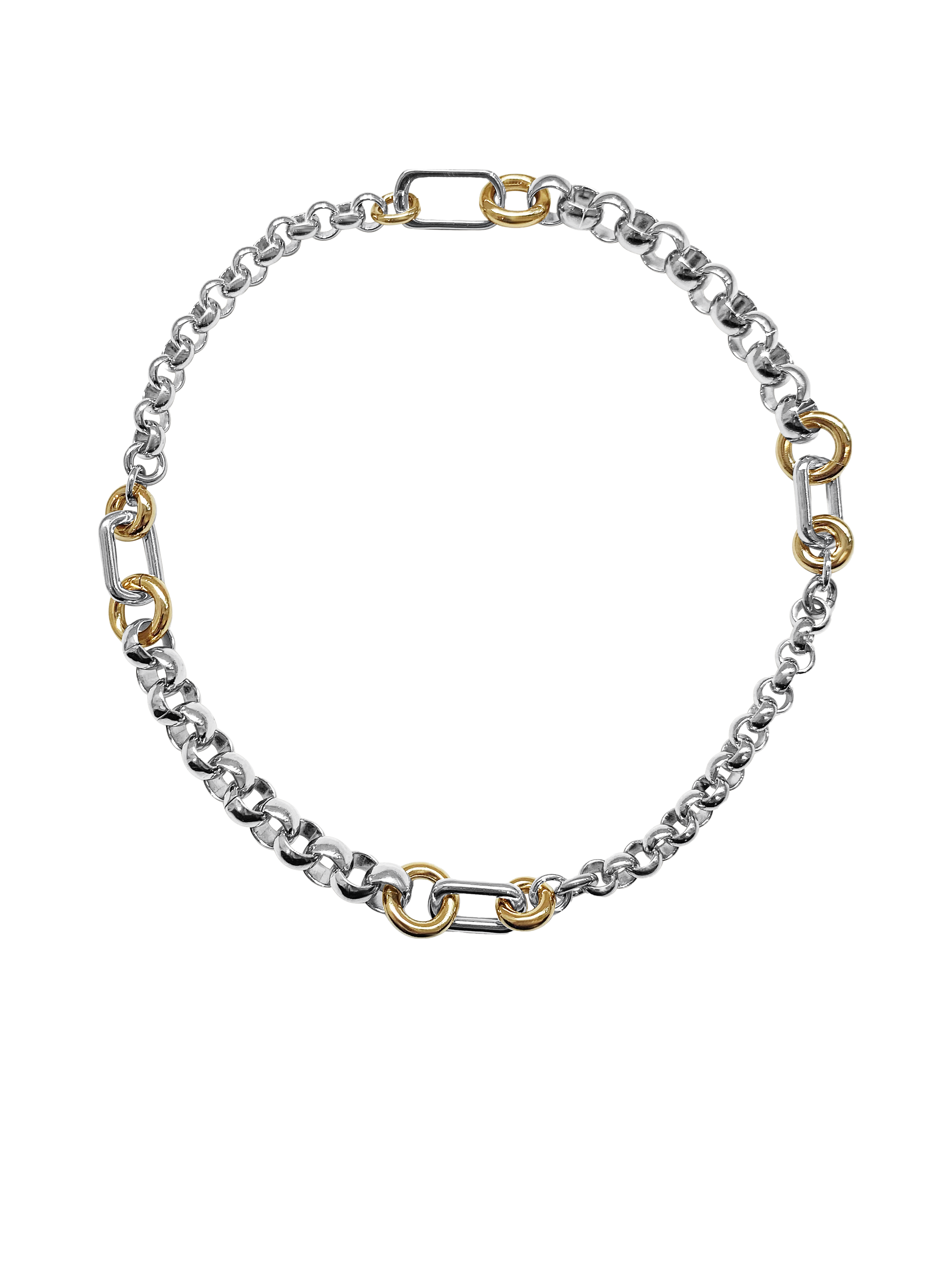 Laura Lombardi Two Tone Pietra Necklace