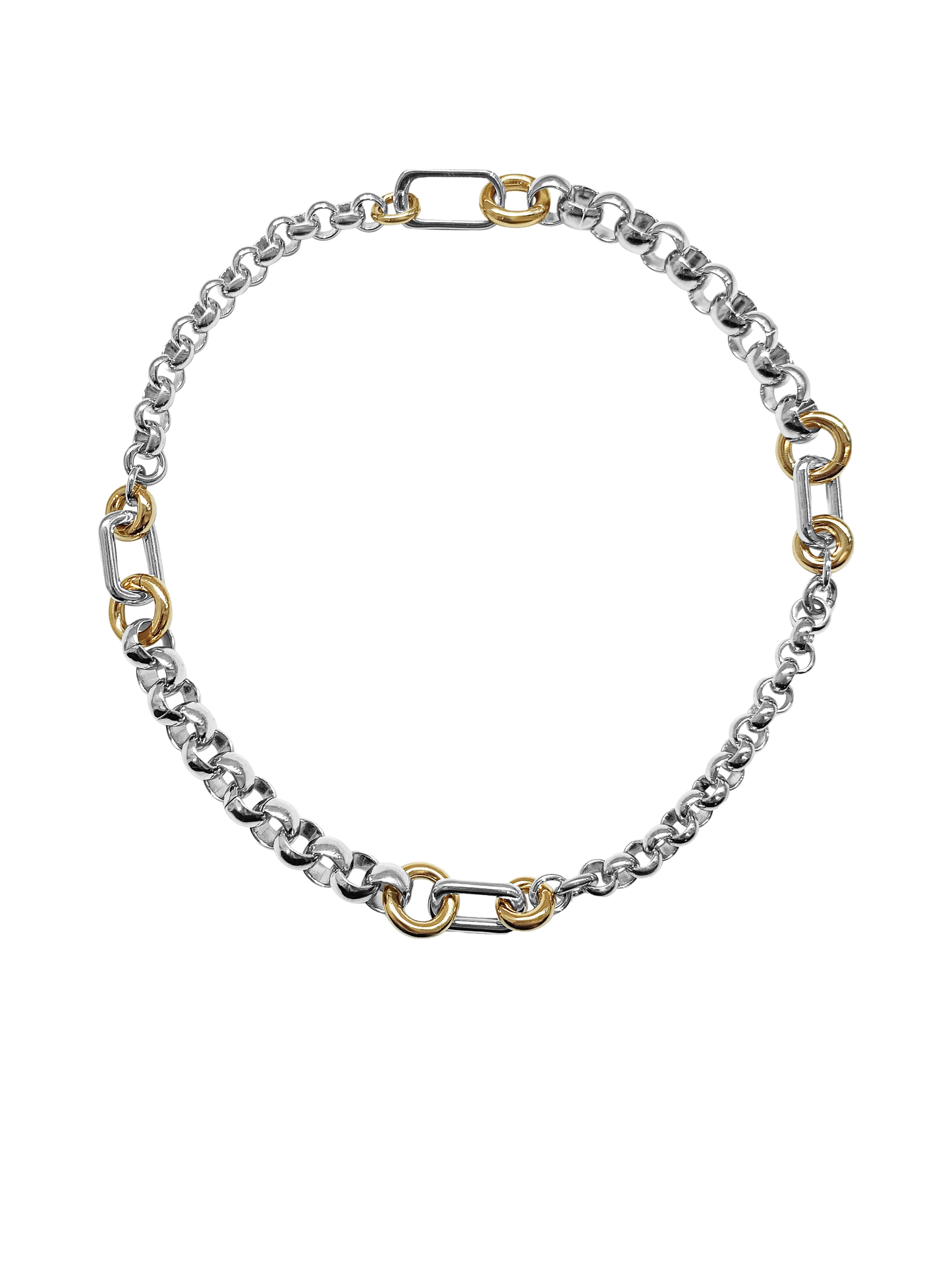 Laura Lombardi Two Tone Pietra Necklace