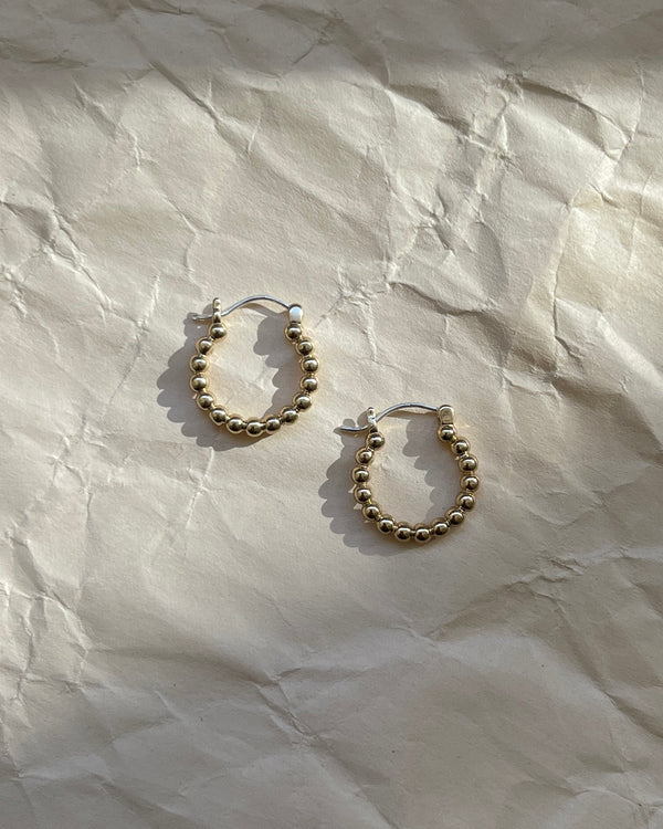 Laura Lombardi gold Pallina Earrings