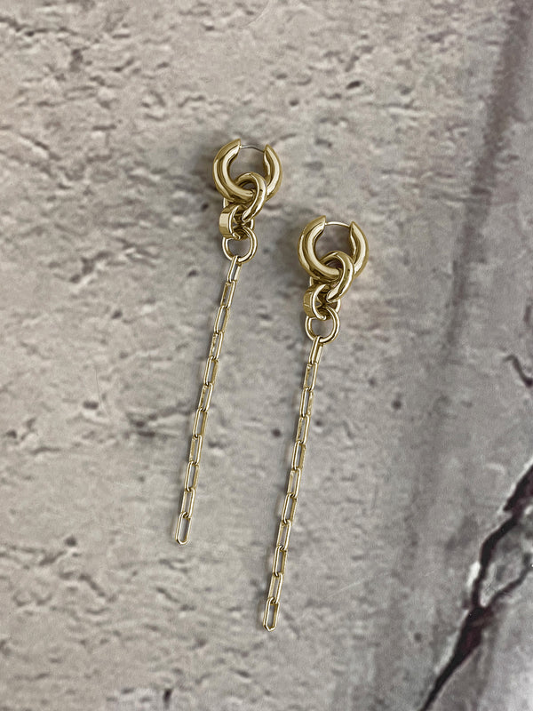 Laura Lombardi gold Pezza Earrings