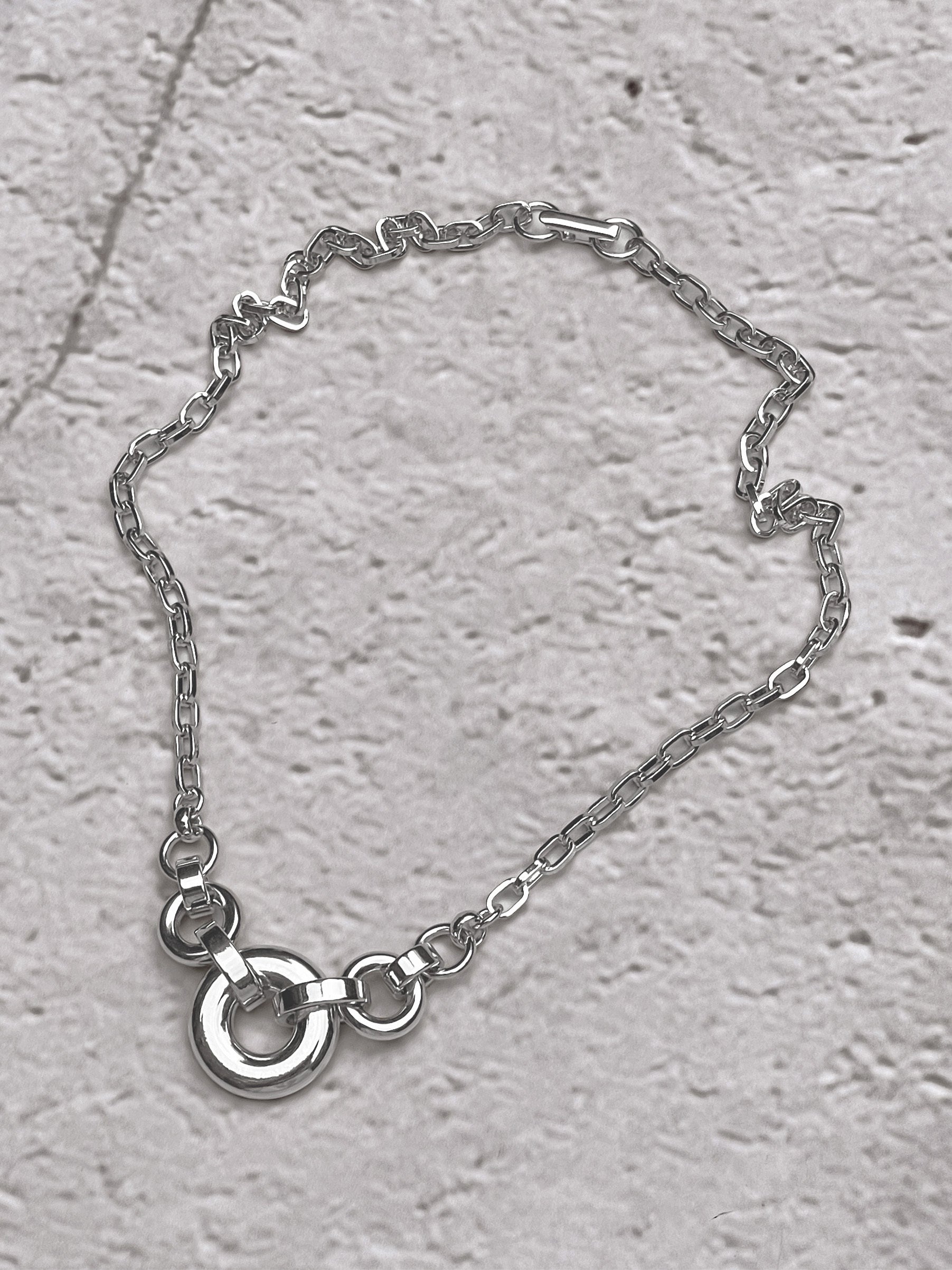 Laura Lombardi Silver Pezza Necklace