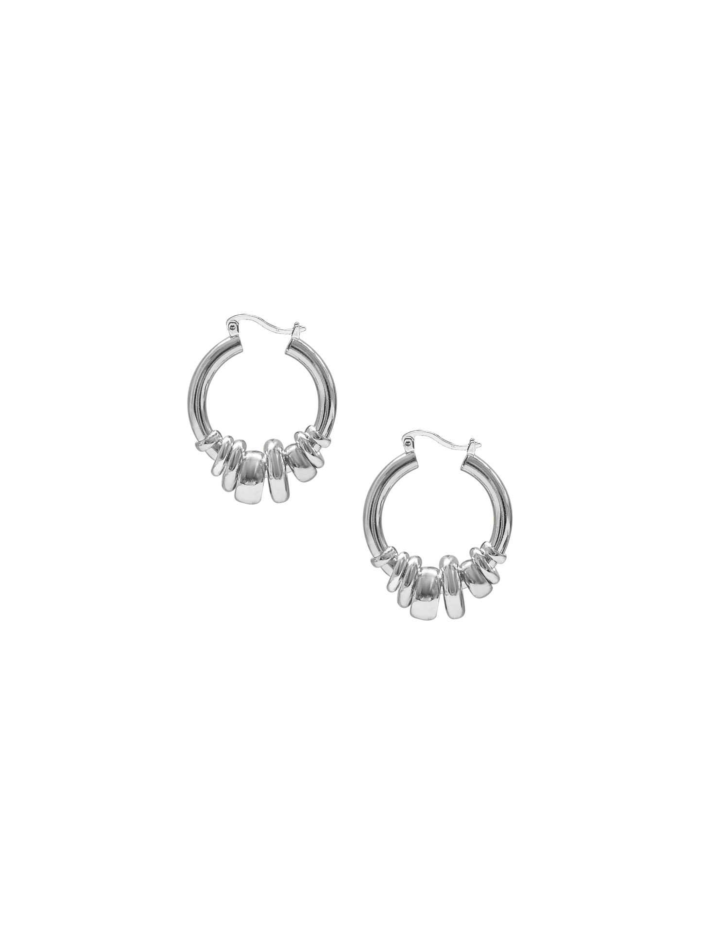 Laura Lombardi Silver Radda Earrings