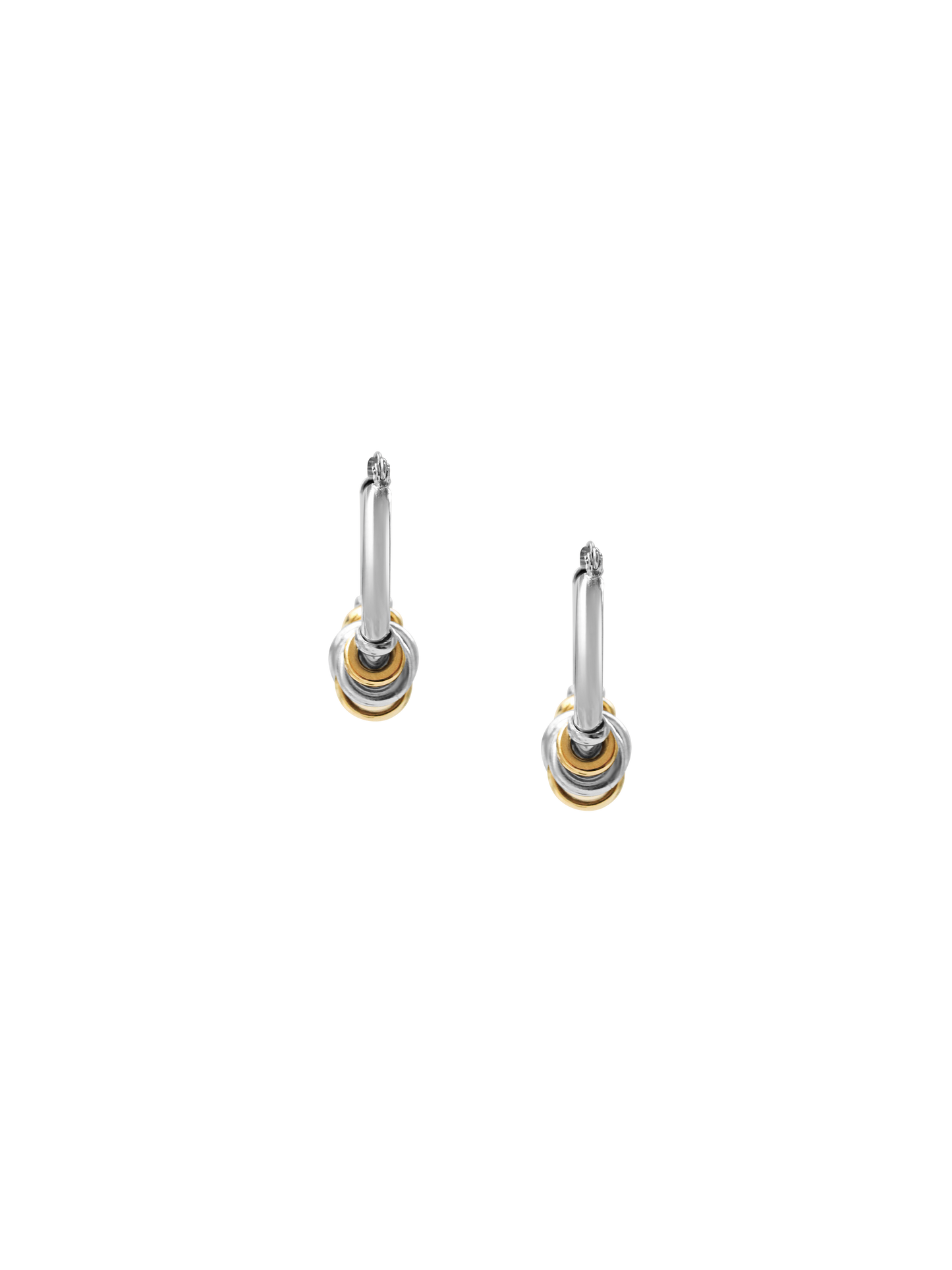 Laura Lombardi Two Tone Radda Earrings