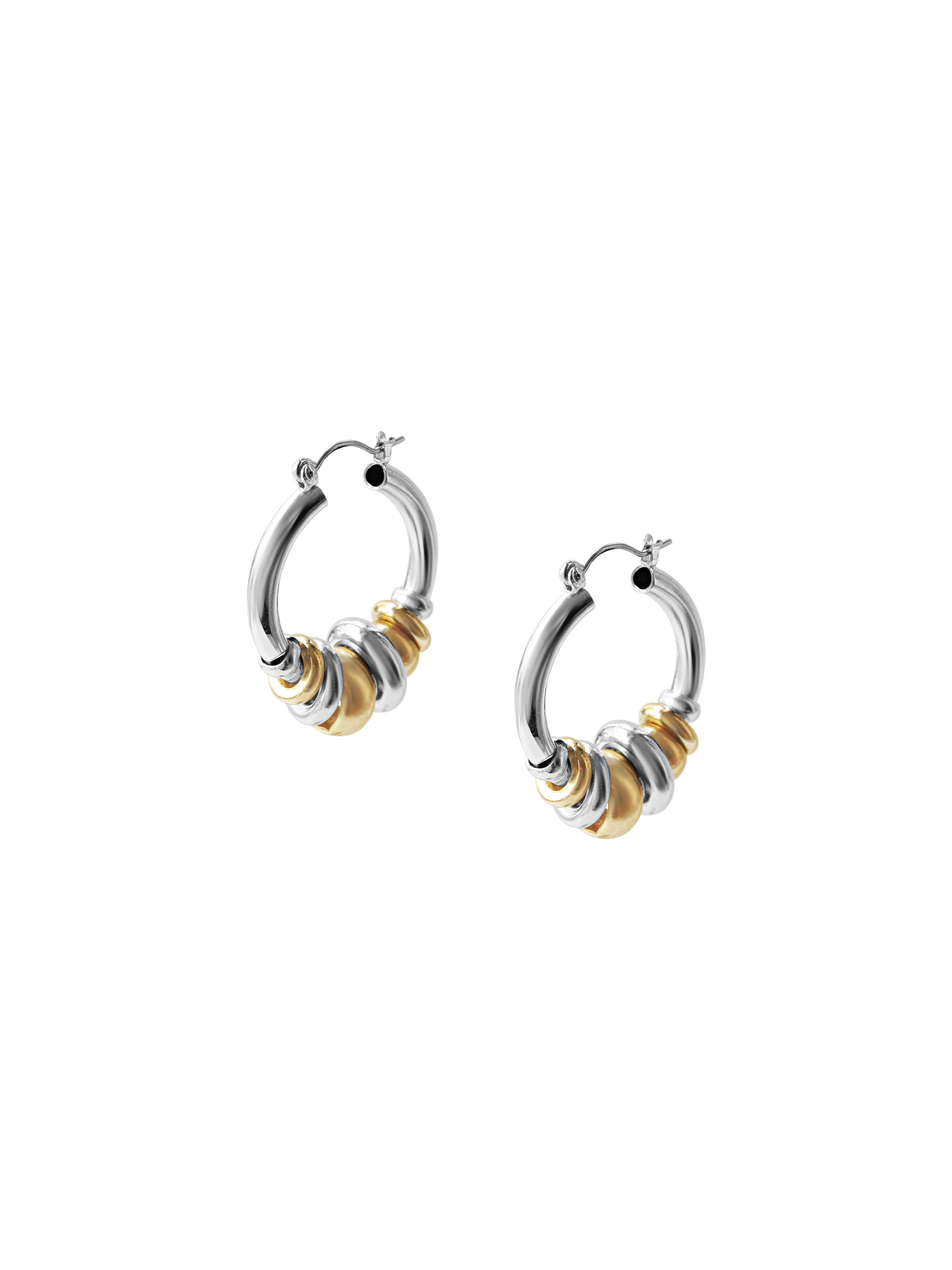 Laura Lombardi Two Tone Radda Earrings