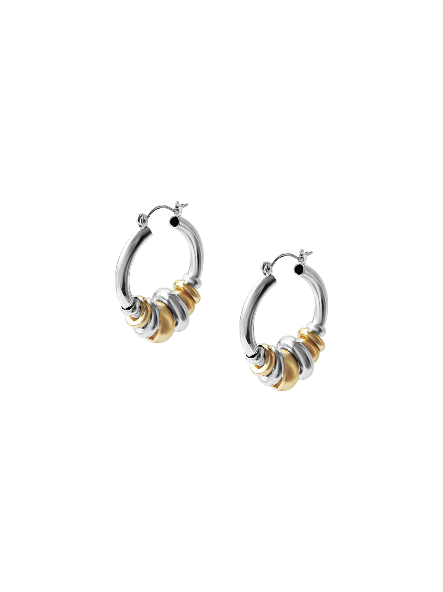 Laura Lombardi Two Tone Radda Earrings