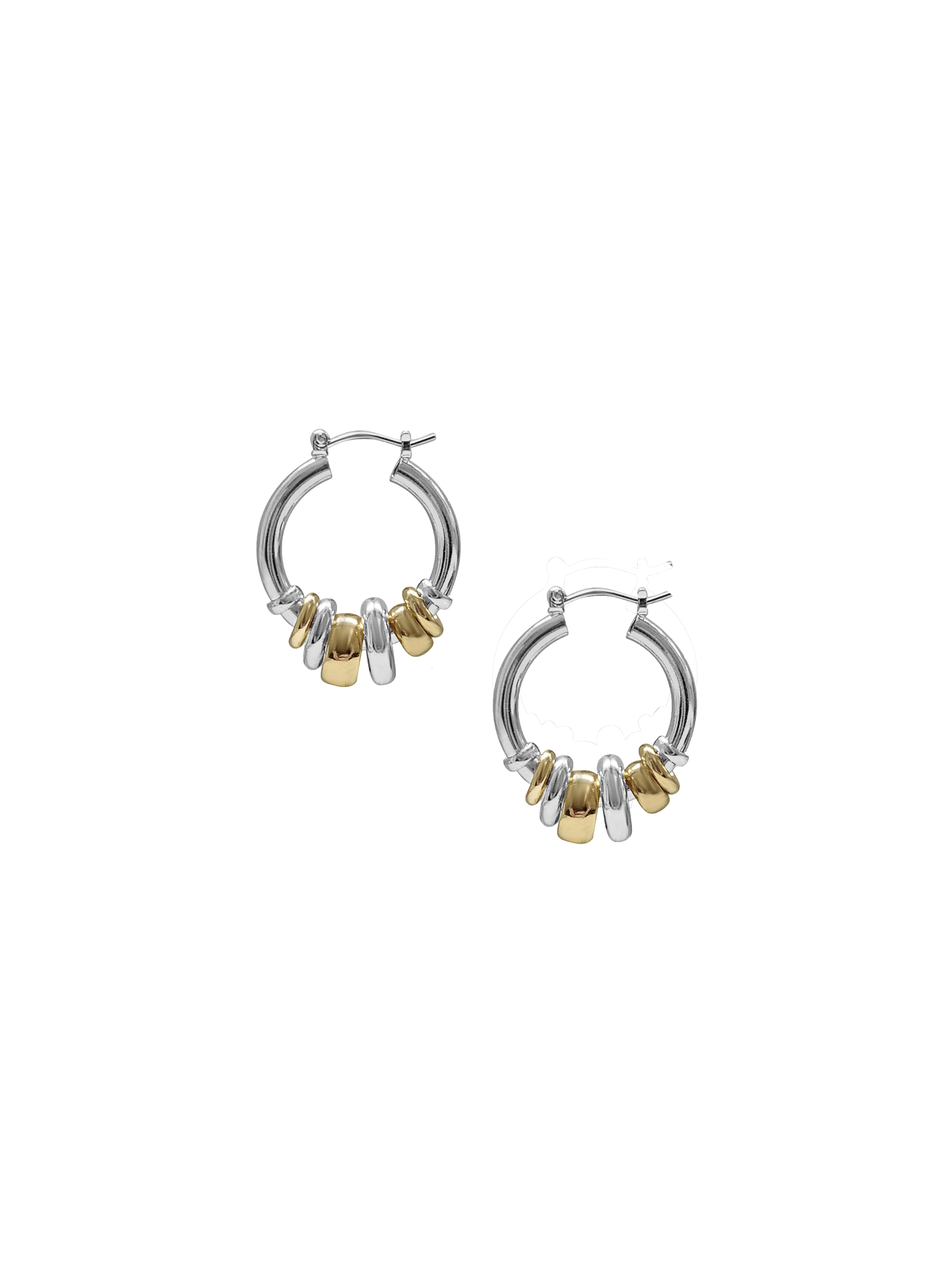 Laura Lombardi Two Tone Radda Earrings