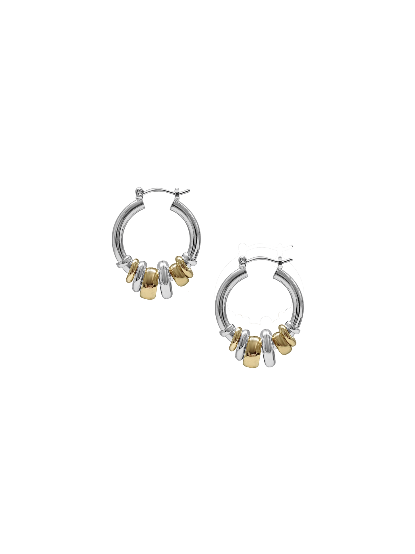 Laura Lombardi Two Tone Radda Earrings