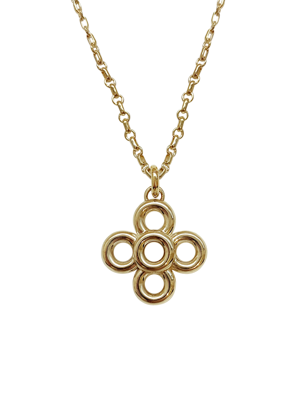 Laura Lombardi gold Radda Pendant