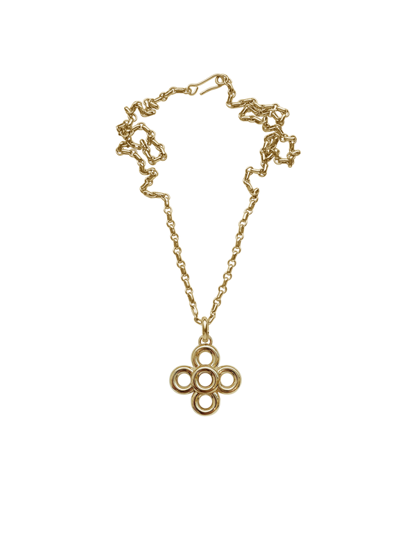 Laura Lombardi gold Radda Pendant