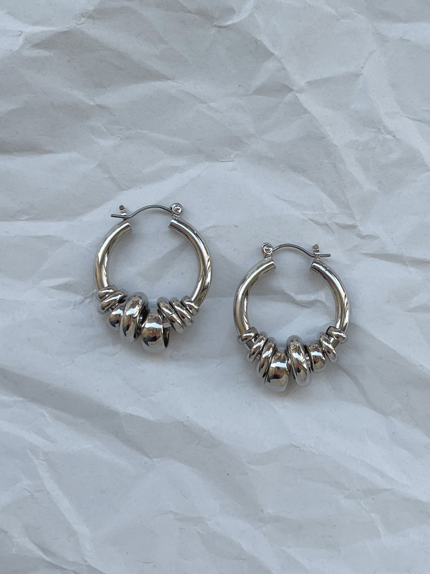 Laura Lombardi Silver Radda Earrings