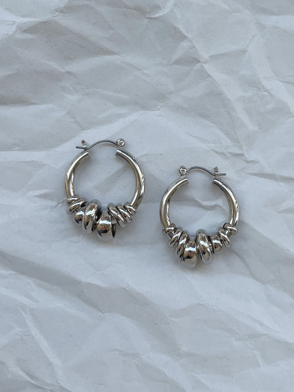 Laura Lombardi Silver Radda Earrings