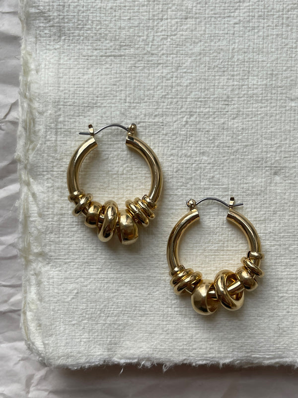 Laura Lombardi gold Radda Earrings