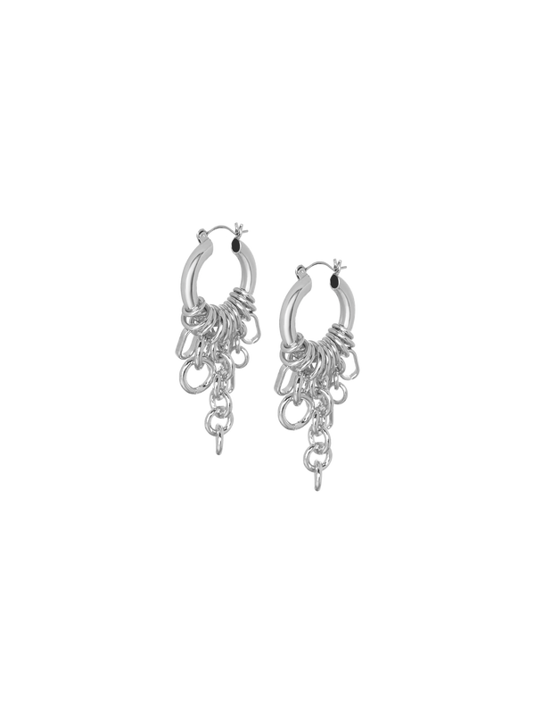 Laura Lombardi Silver Sabbia Earrings