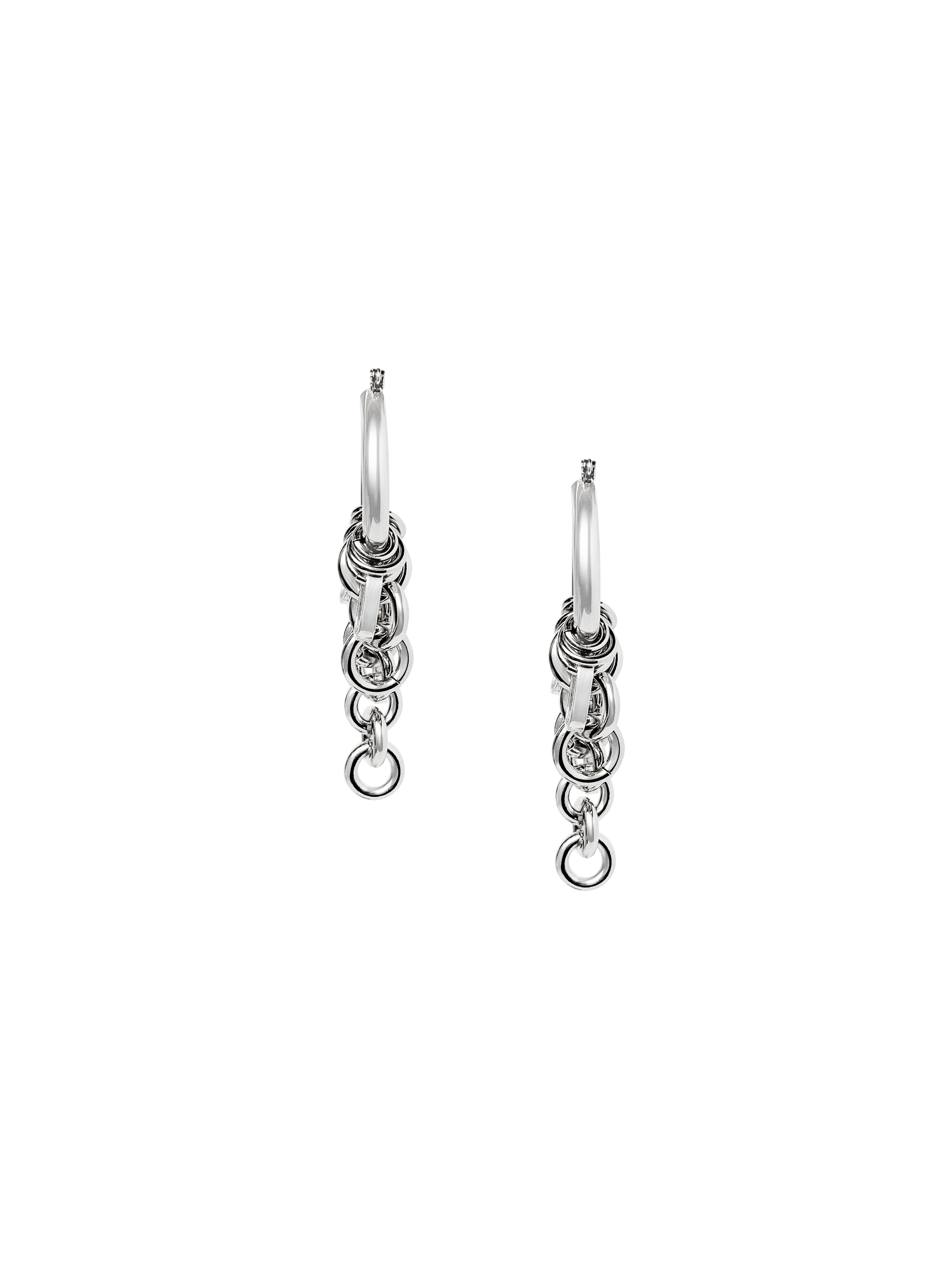 Laura Lombardi Silver Sabbia Earrings