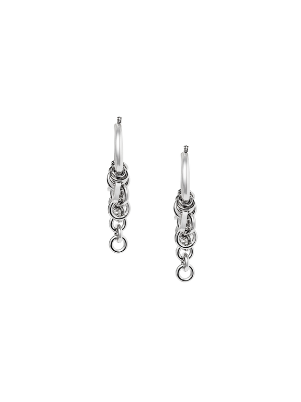 Laura Lombardi Silver Sabbia Earrings