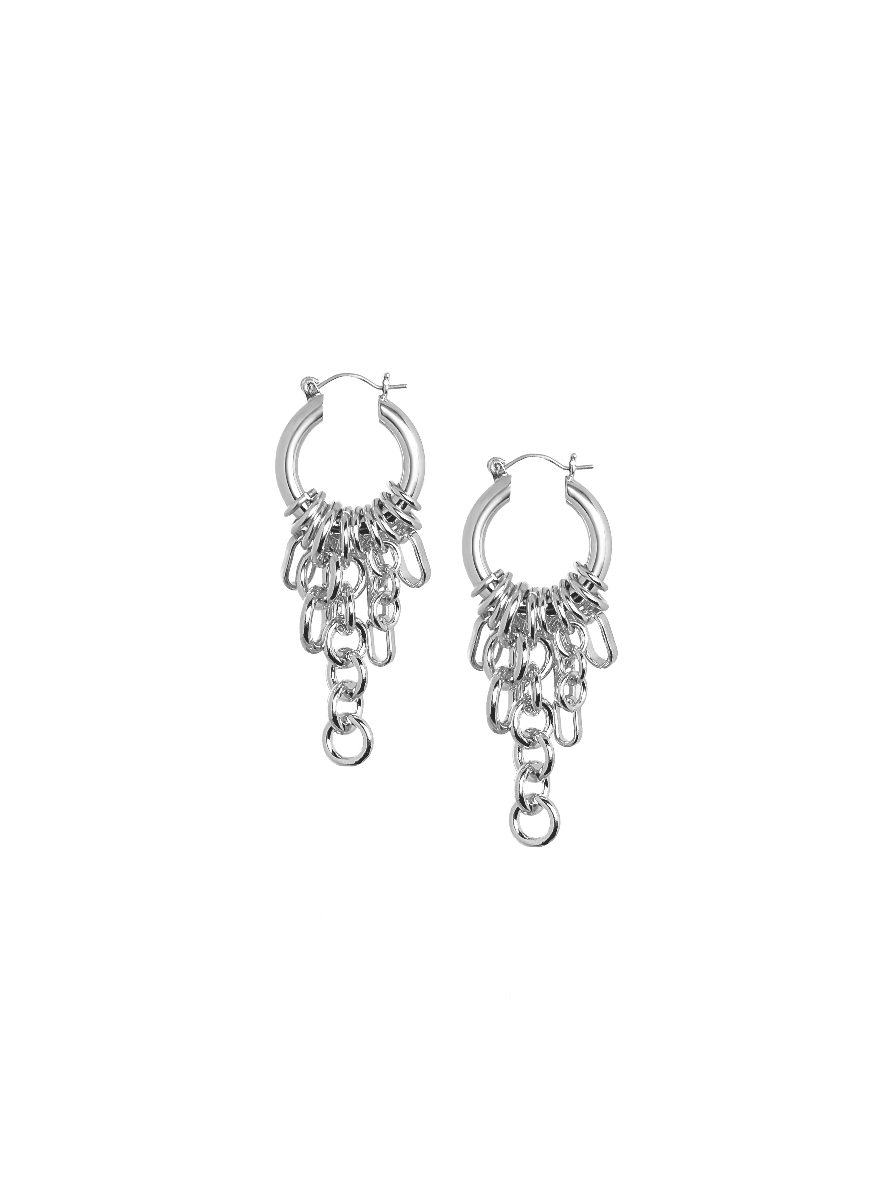 Laura Lombardi Silver Sabbia Earrings