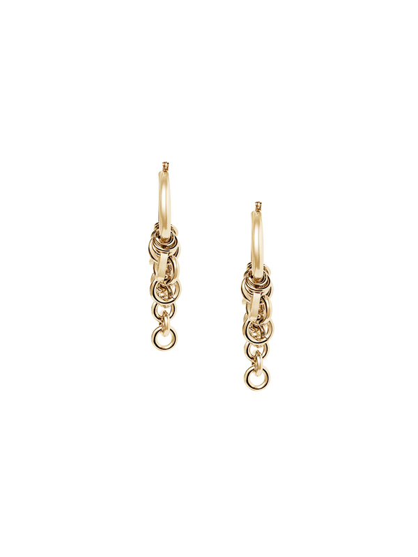 Laura Lombardi gold Sabbia Earrings