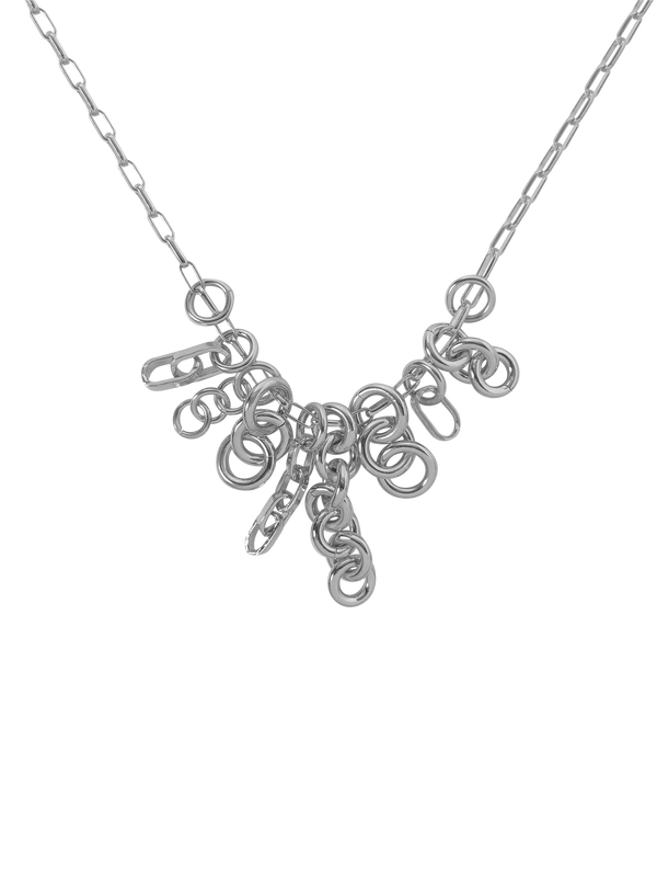 Laura Lombardi Silver Sabbia Necklace