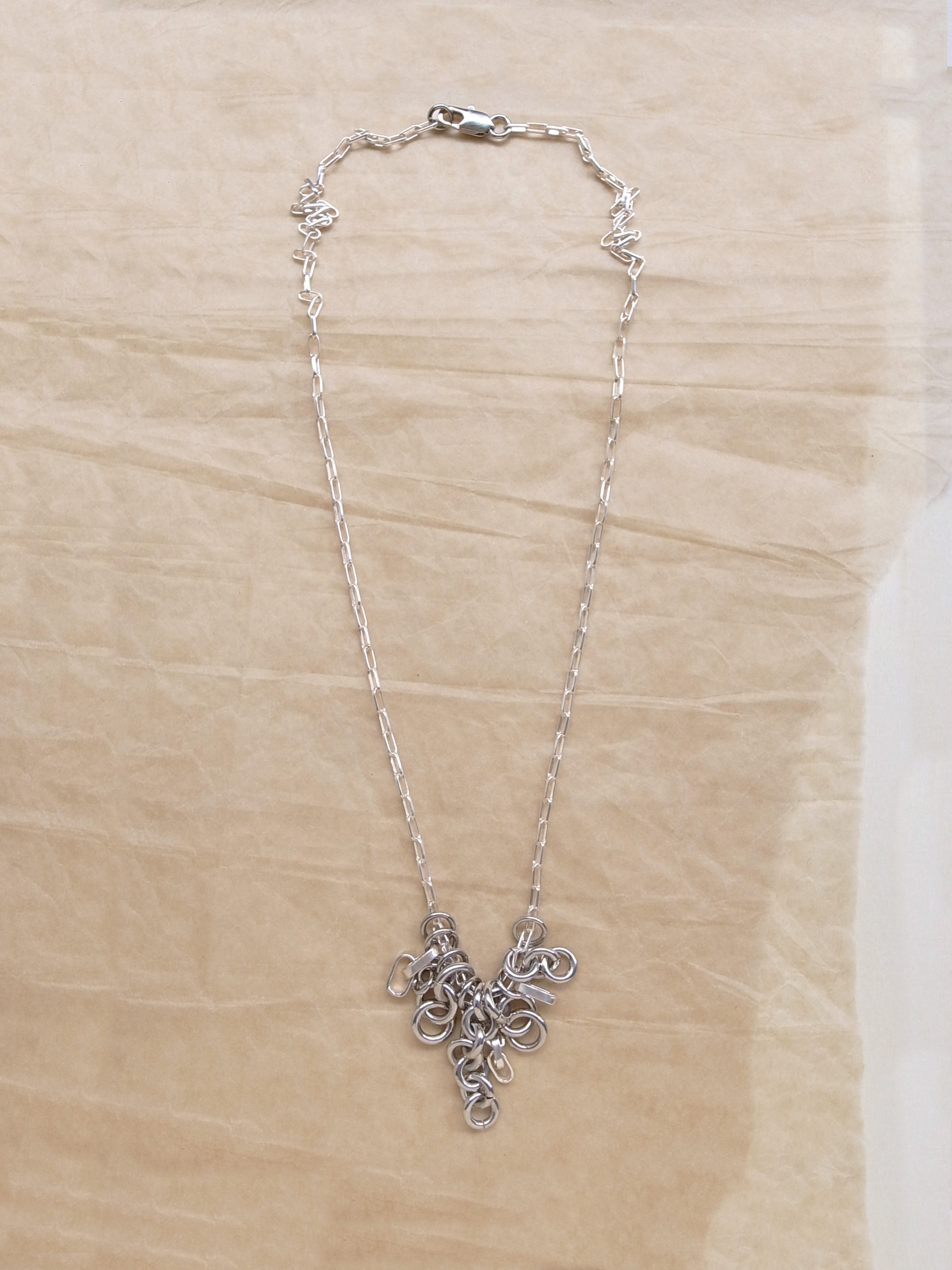 Laura Lombardi Silver Sabbia Necklace