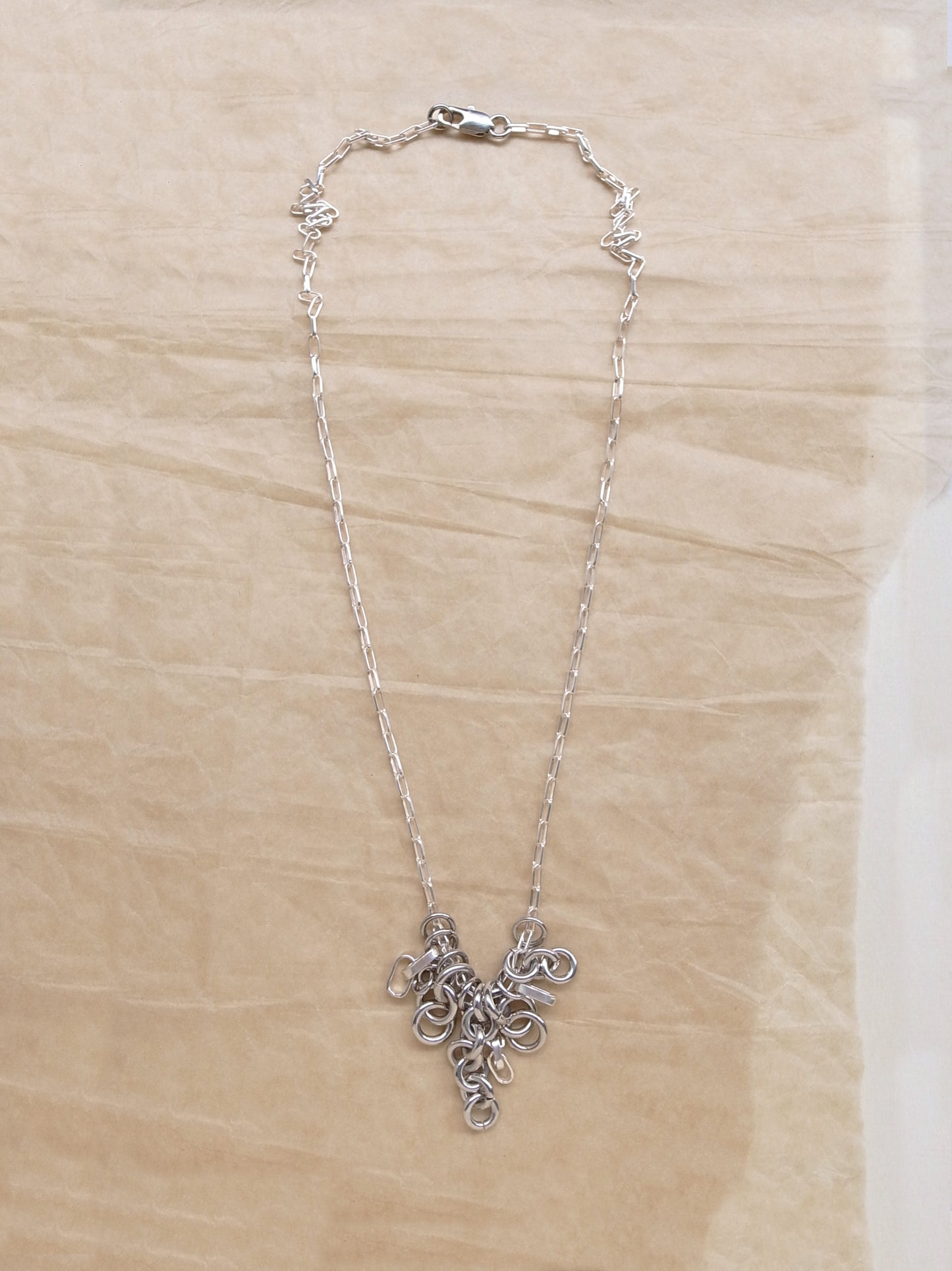 Laura Lombardi Silver Sabbia Necklace