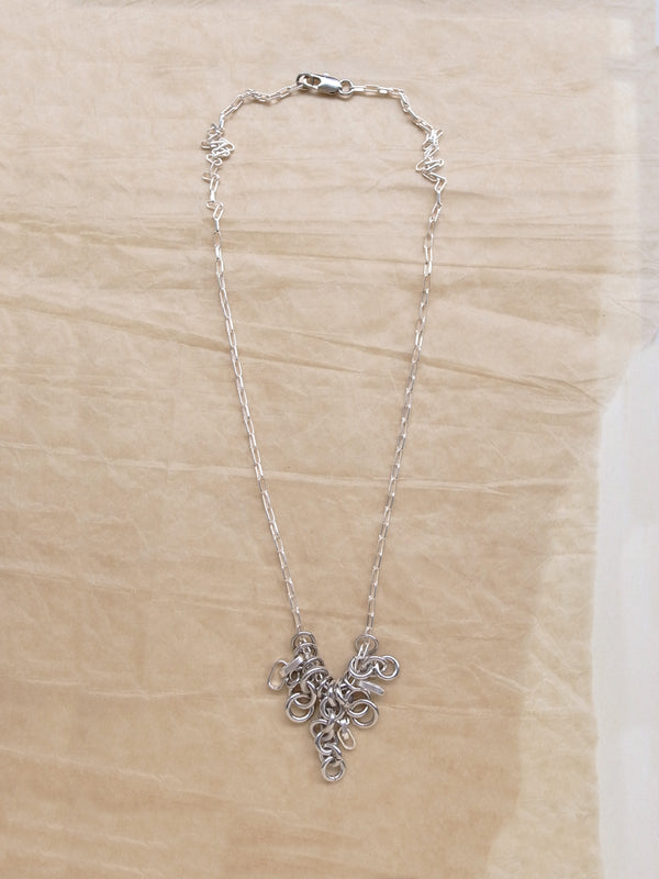 Laura Lombardi Silver Sabbia Necklace