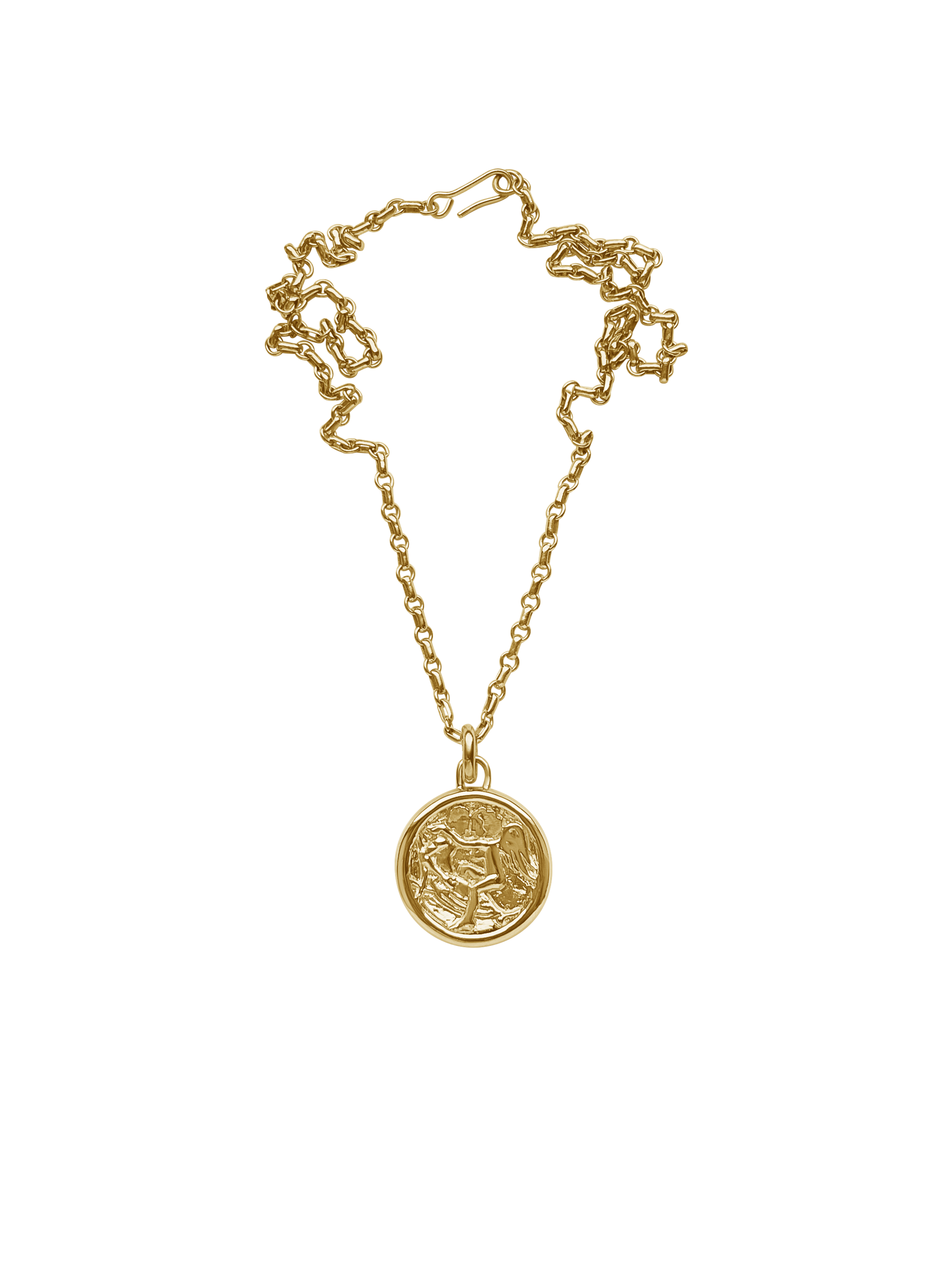 AMS x LL gold Seduced By An Angel Pendant