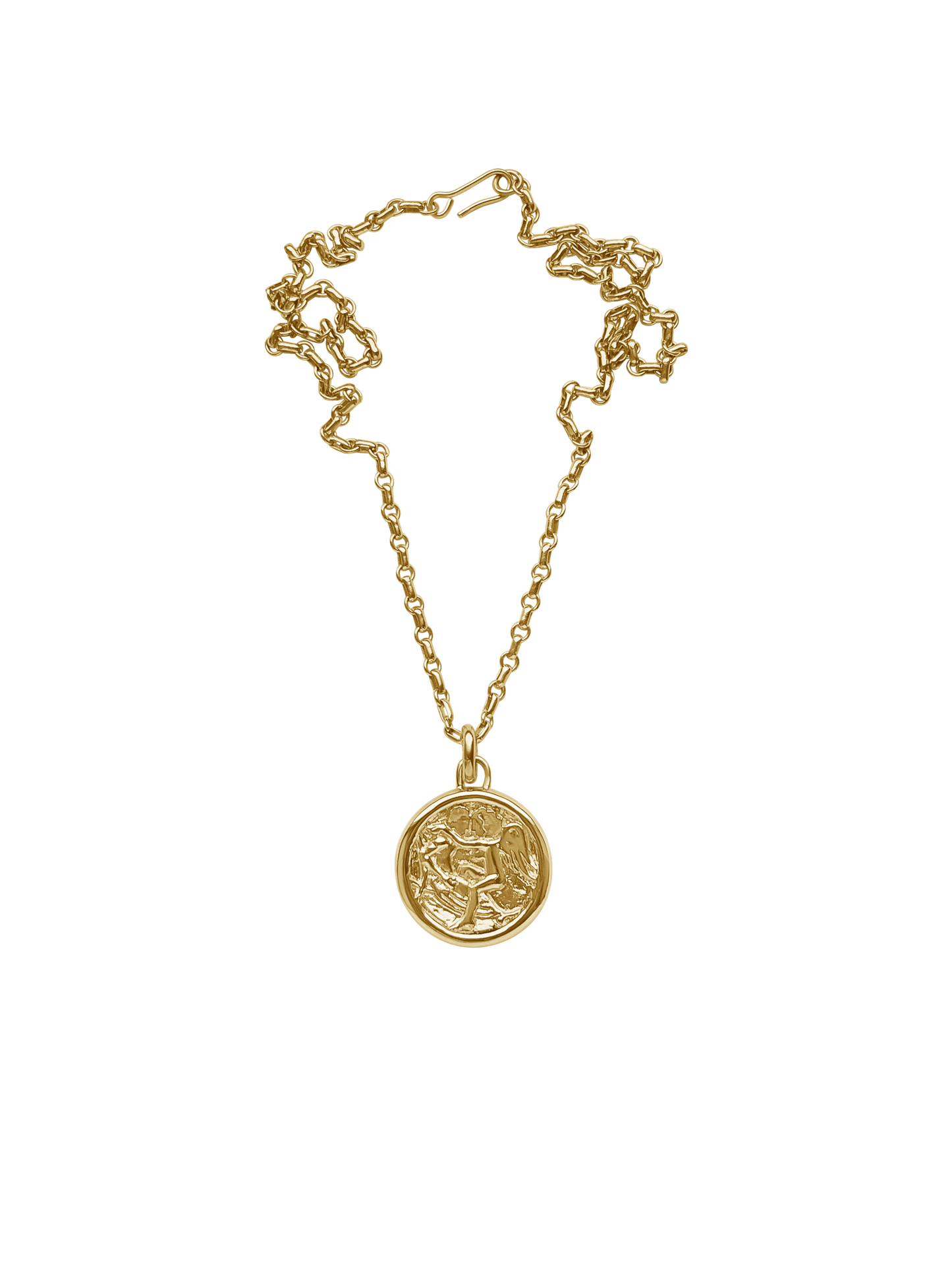 AMS x LL gold Seduced By An Angel Pendant