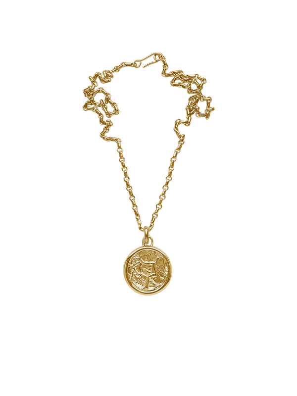 AMS x LL gold Seduced By An Angel Pendant