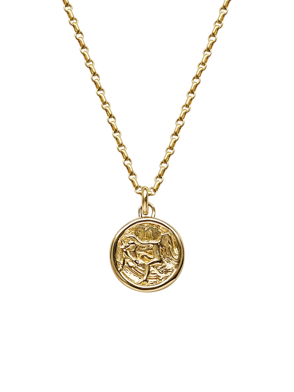 AMS x LL gold Seduced By An Angel Pendant