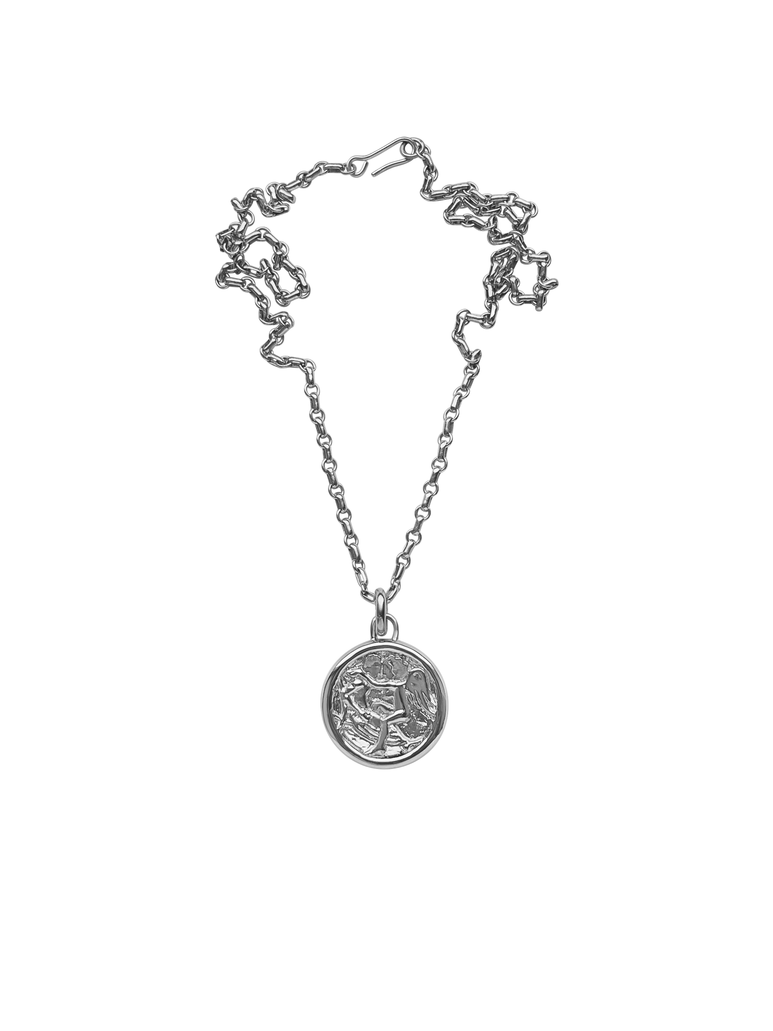 AMS x LL Silver Seduced By An Angel Pendant chain