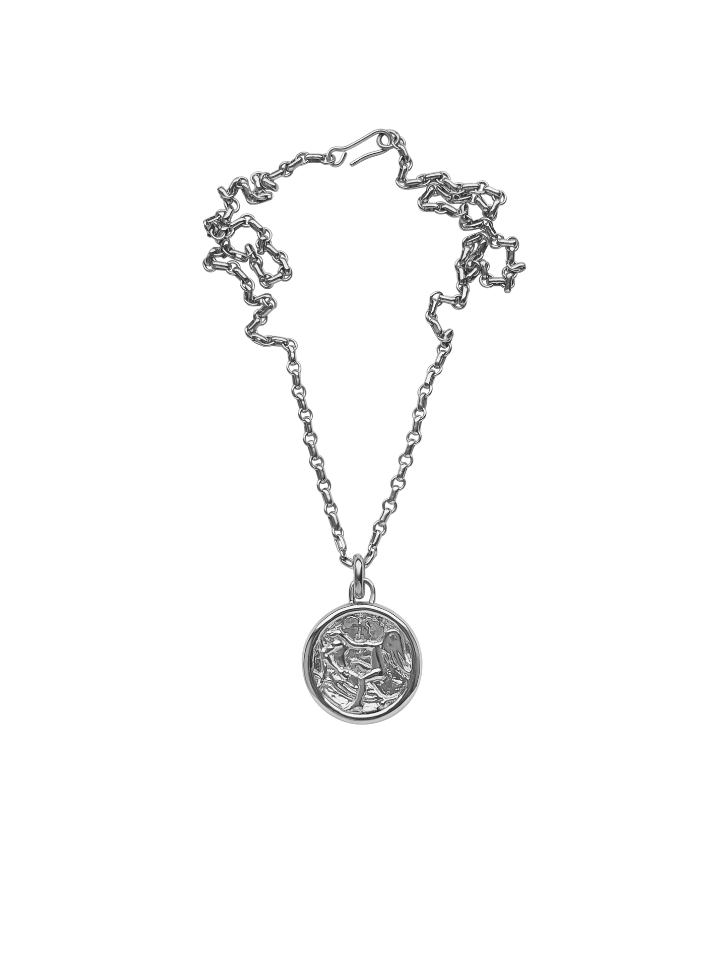 AMS x LL Silver Seduced By An Angel Pendant chain