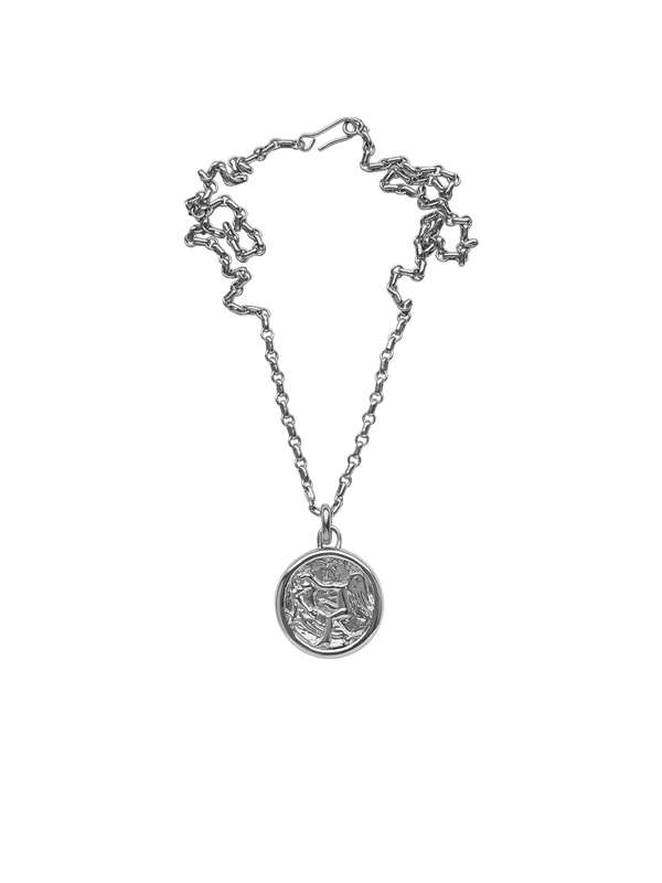 AMS x LL Silver Seduced By An Angel Pendant chain