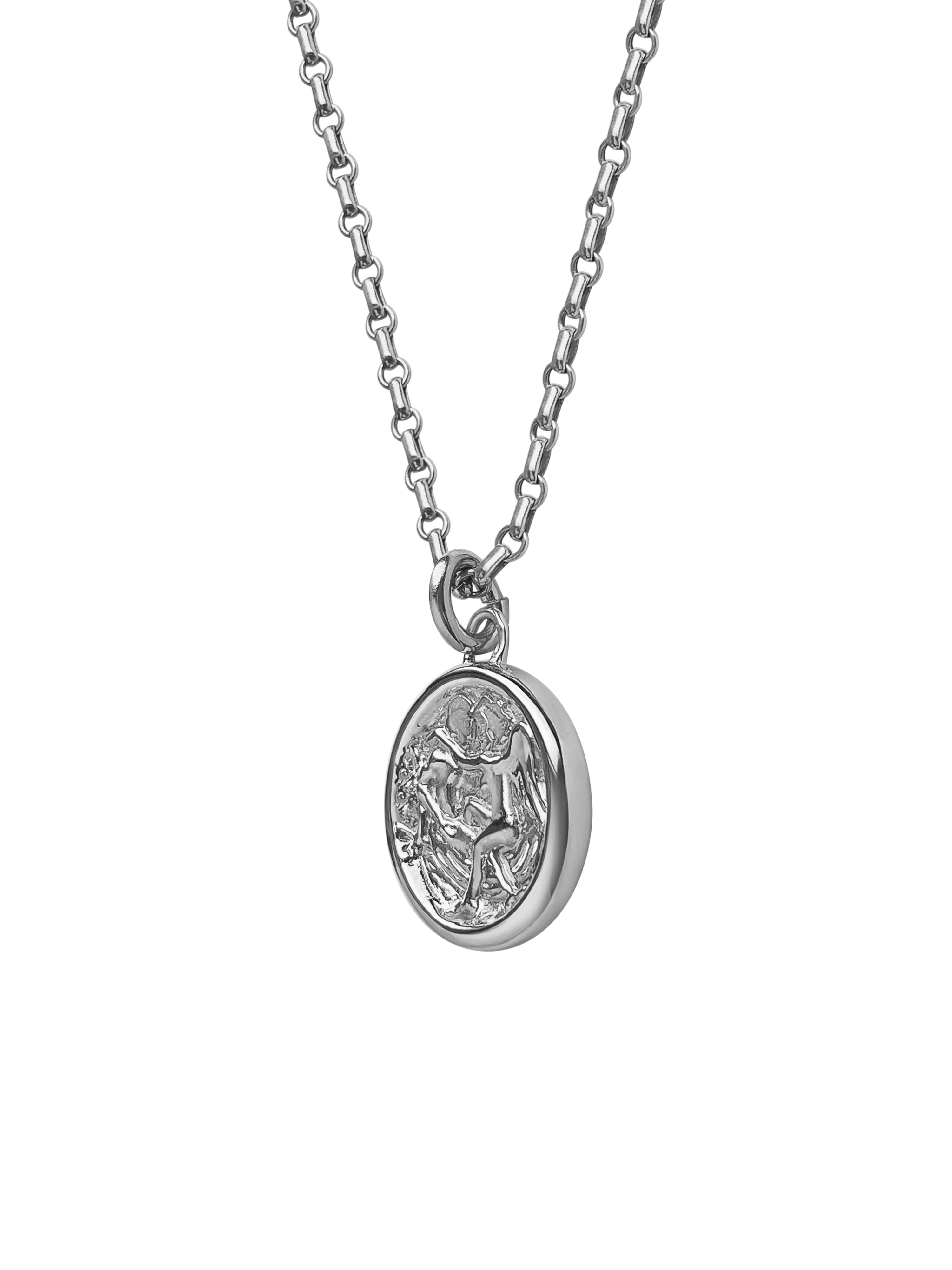 AMS x LL Silver Seduced By An Angel Pendant chain