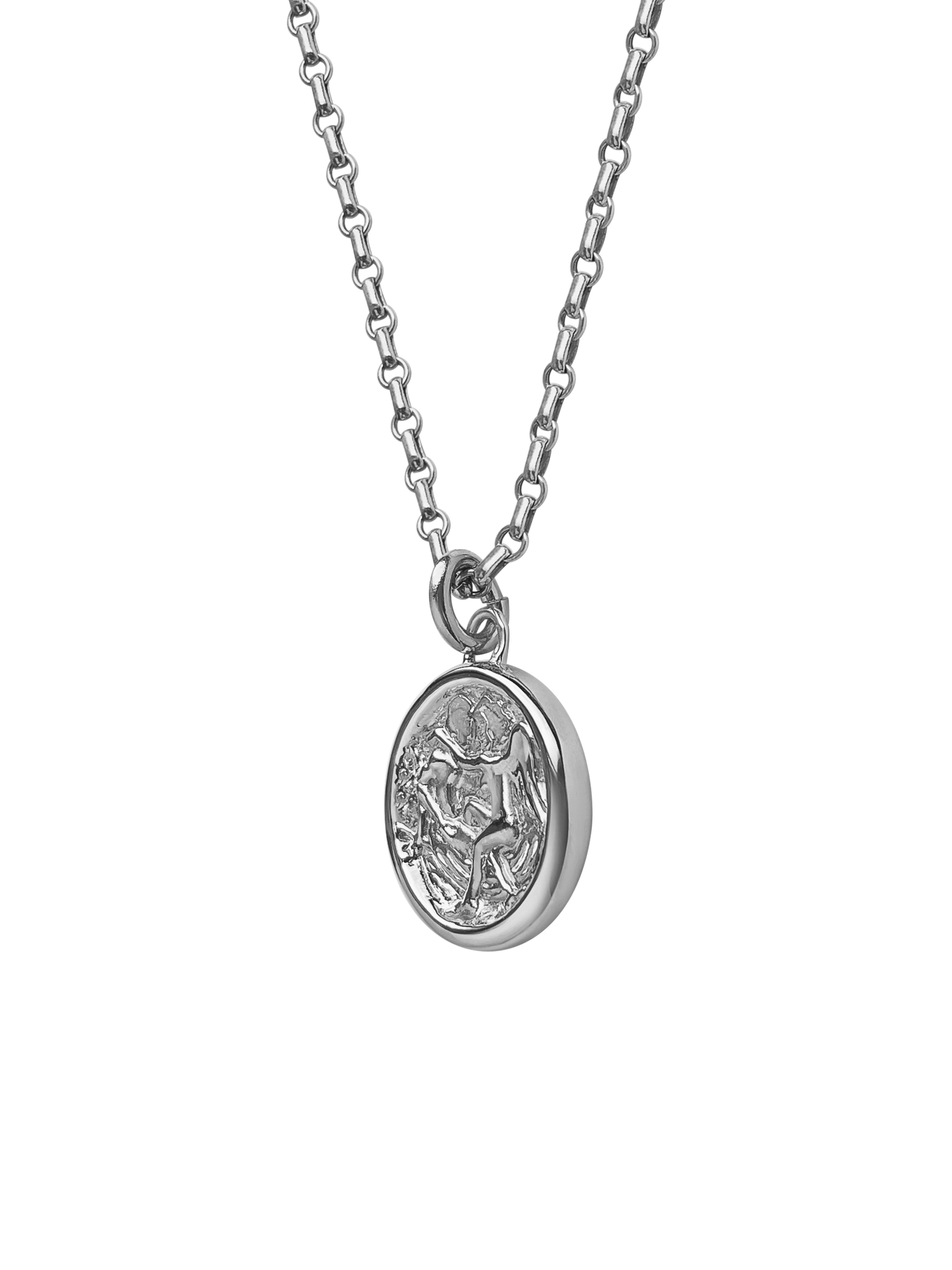 AMS x LL Silver Seduced By An Angel Pendant chain