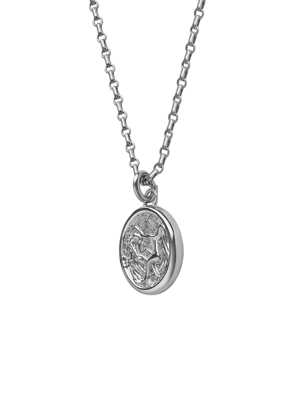 AMS x LL Silver Seduced By An Angel Pendant chain