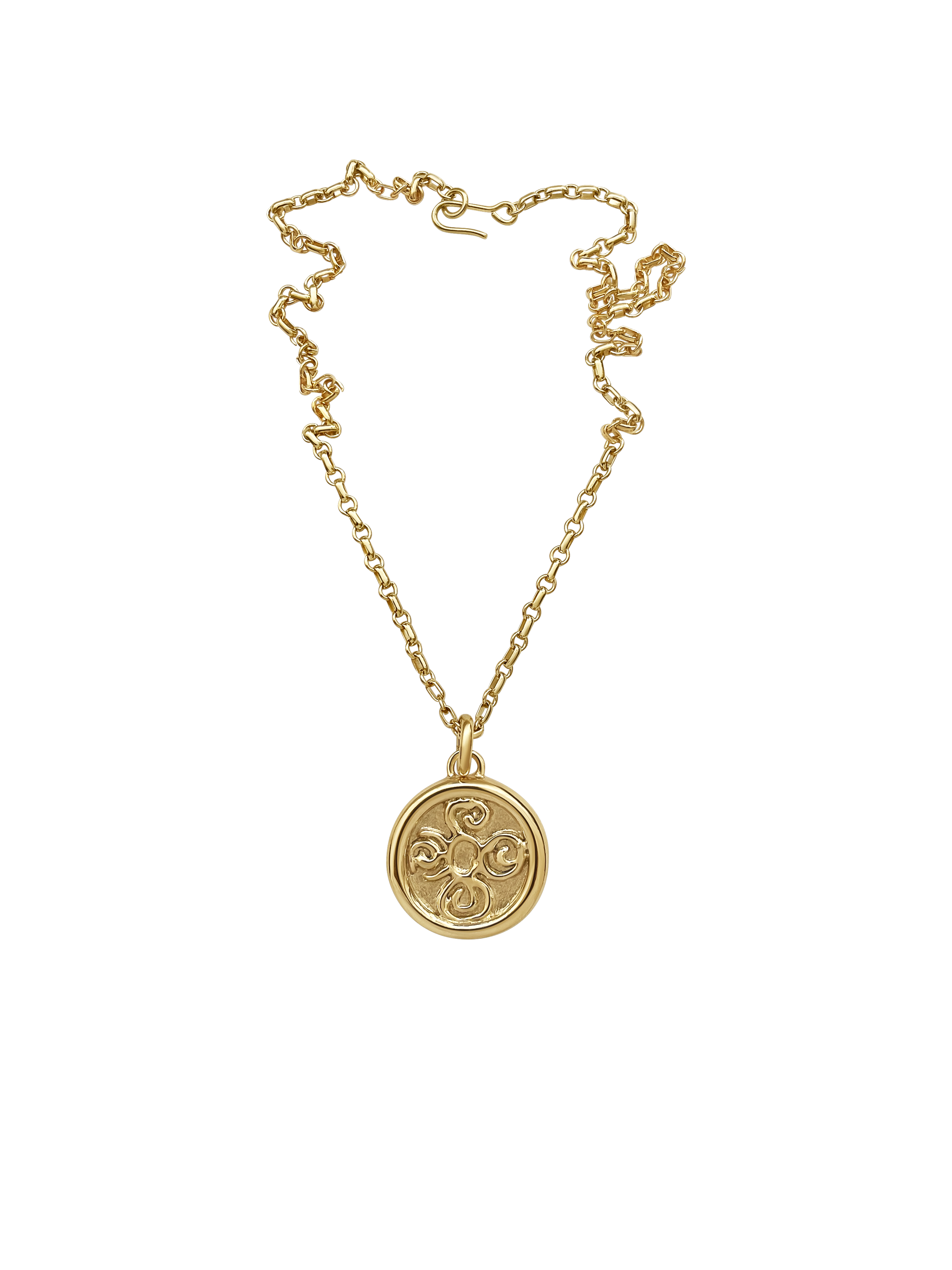 AMS x Laura Lombardi gold Seasons Pendant